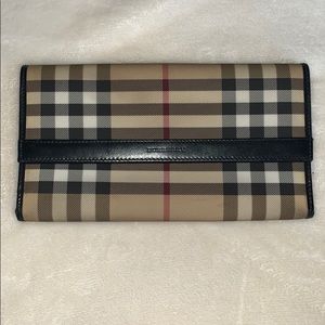 Checkered Burberry Wallet